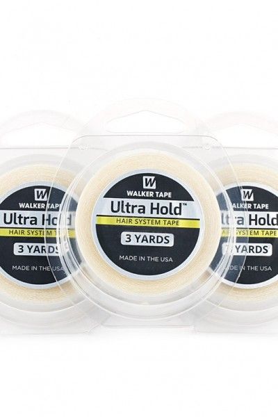 walker-ultra-white-double-side-hold-1×3-yard-tape-roll-for-hair-systems