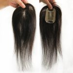 7×10-Hand-Tied-Straight-Mono-Base-With-Clips-In-Hair-Toupee-12inch-Hairpiece-Human-Hair-Topper