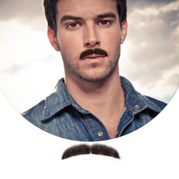 Neitsi-1Pcs-Men-s-Realistic-Mustache-Comfortable-Handknoted-100-Human-Hair-Fake-Beard-for-Cosplay-Party